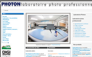 labo-photon.fr website preview