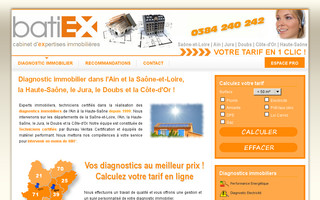 batiex.fr website preview