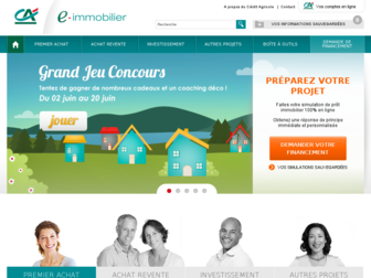 e-immobilier.credit-agricole.fr website preview