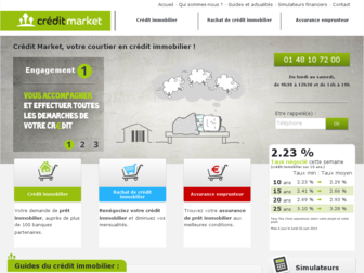 credit-market.fr website preview