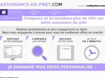 assurance-de-pret.com website preview