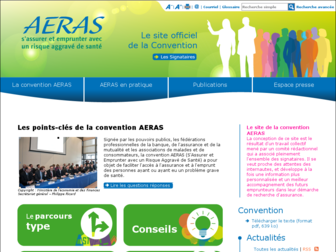 aeras-infos.fr website preview