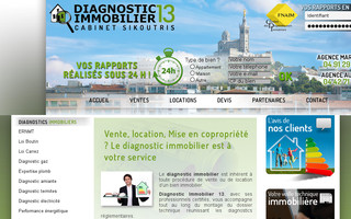 diagnostic-immobilier13.fr website preview