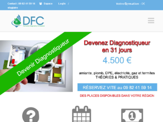 devenir-diagnostiqueur.fr website preview