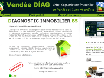 diagnostic-habitat-vendee.fr website preview