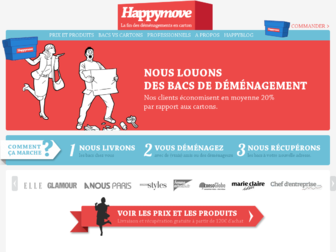 happymove.fr website preview
