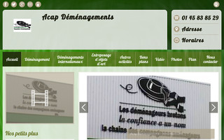 acap-demenagements-paris.fr website preview