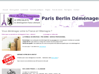 paris-berlin-demenagements.com website preview
