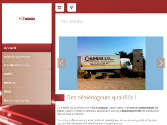 sdchesneau.com website preview