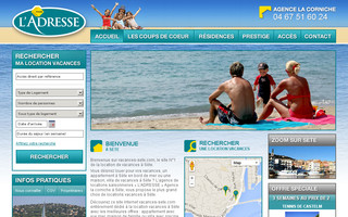 vacances-sete.com website preview