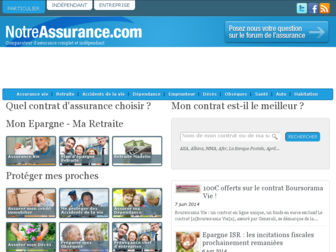 notreassurance.com website preview