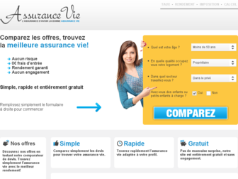 comparateur-assurance-vie.info website preview