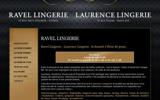 ravel-lingerie.com website preview