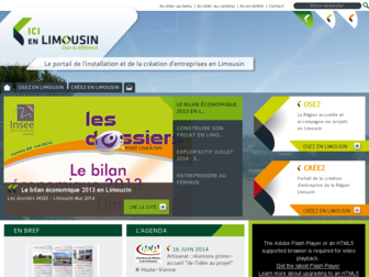 icienlimousin.fr website preview