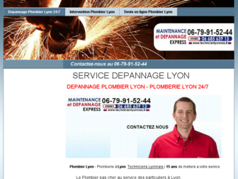 technicienlyonnais.fr website preview