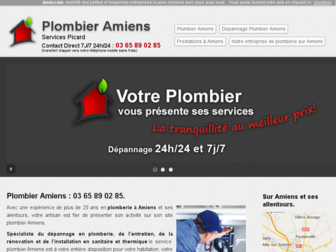 plombier-amiens.ipsov.com website preview
