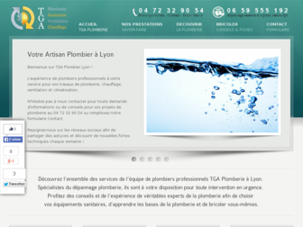 tga-plomberie.fr website preview