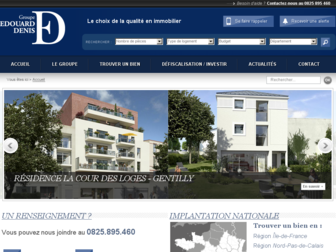 immobilier-edouarddenis.com website preview