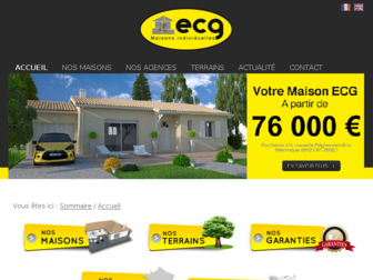 maison-ecg.com website preview