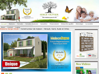 maisons-serge-olivier.fr website preview