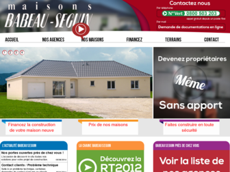 babeau-seguin.fr website preview