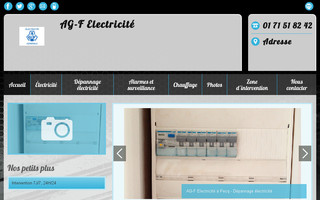 electricite-ile-de-france.fr website preview