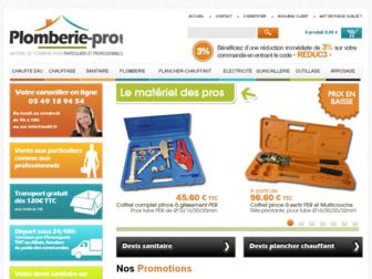 plomberie-pro.com website preview