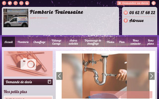 plomberie-toulousaine.fr website preview