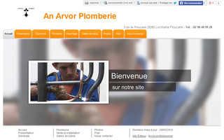 an-arvor-plomberie.fr website preview