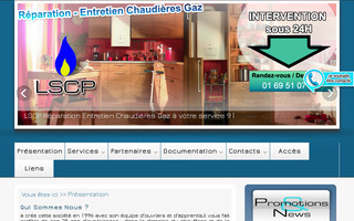 lscp-chauffage-plomberie.fr website preview