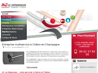 ac-le-depanneur.fr website preview