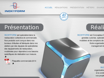 inoxyform.fr website preview