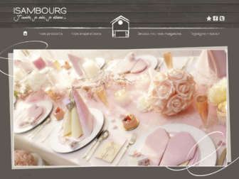 isambourg.fr website preview