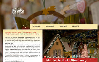 feeriedenoel.fr website preview