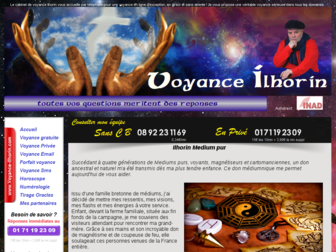 voyance-ilhorin.com website preview