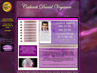 cabinet-david-voyance.com website preview