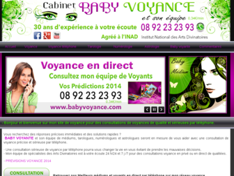 babyvoyance.com website preview