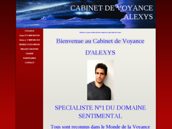 alexys-voyance.com website preview