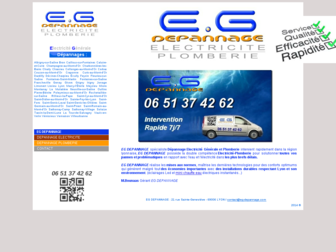 eg-depannage.fr website preview