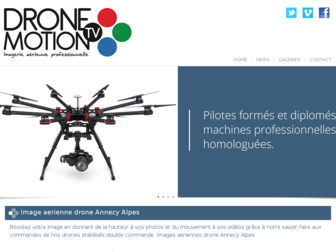 dronemotion.tv website preview