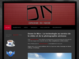 drone-in-nice.com website preview