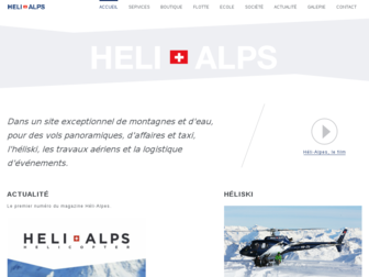 helialps.ch website preview