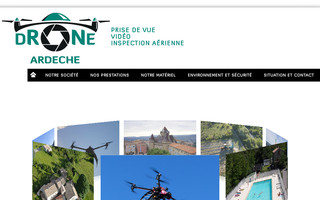 drone-ardeche.com website preview
