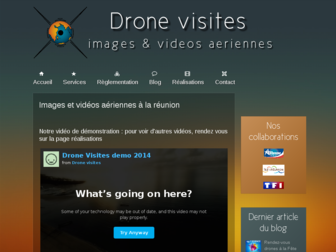 drone-visites.com website preview