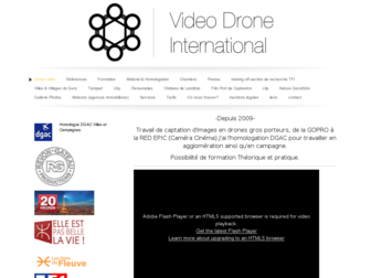 video-drone-international.com website preview