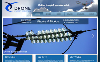 drone-expert-services.fr website preview
