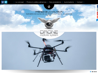 drone-cs.com website preview