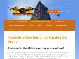 photocoptere.fr website preview