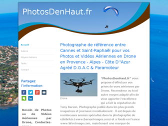 photosdenhaut.fr website preview