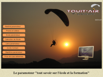 ecole-paramoteur.fr website preview
